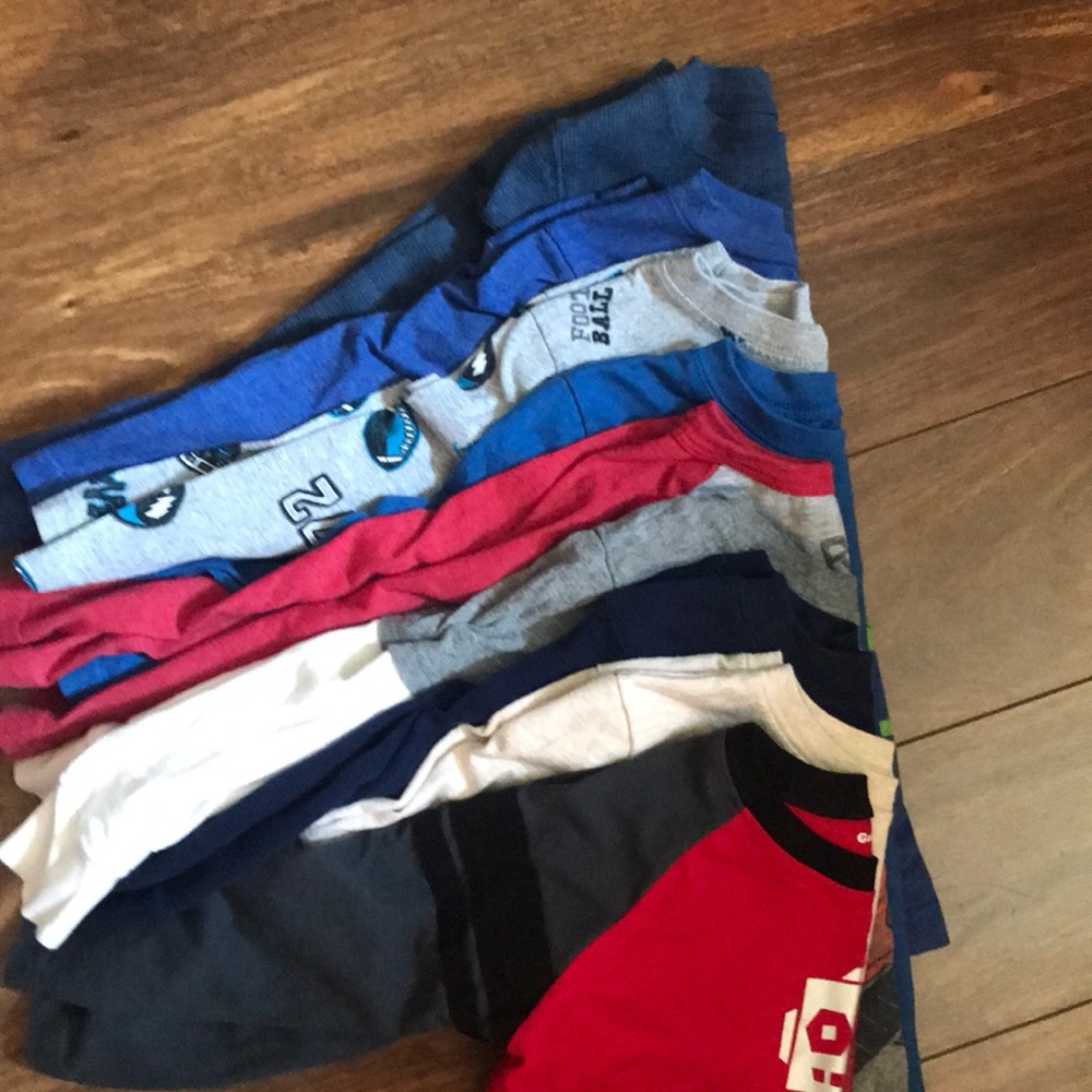 3T long sleeve shirts bundle of 10